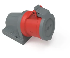 Bals CEE INNOLINQ sieninis lizdas H6 400V 32A 5 polių, plotis x aukštis 94x92 mm, viršuje M25, greito prijungimo jungtis, IP 54, poliamidas
