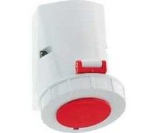 Bals Fiksuotas lizdas 32A 5p 400V IP67 (1155)