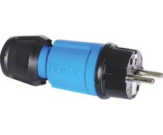 Bals Uni-Schuko daugiafunkcis nešiojamas kištukas, mėlynas, 16A, 230V, IP44 (7370)