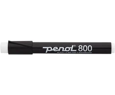 Baltos lentos žymeklis Penol 800 1,5 mm juodas apvalus galiukas