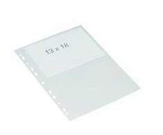 Laikiklis Bantex 100080936, 130 x 180 mm, Permatomas, Polipropilenas (PP), Kraštovaizdžio, 0,1 mm, 10 vnt.