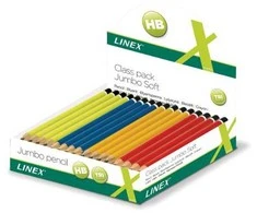 Linex 400037821, Graphite pencil, Mėlyna, Žalias, Raudona, 80 pc(s)