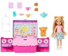 Barbie arbatėlės vakarėlio piknikas Čelsyje
