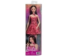 Mattel BARBIE madistė rausva suknele (JJN59)