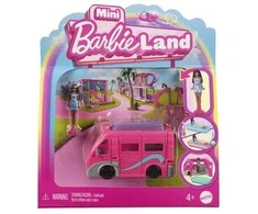 Mattel Mini Barbie Land Tourist Doll + Camper Van ZA6038 C