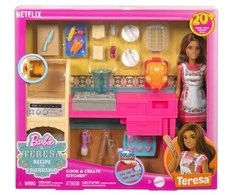 Mattel Barbie - Barbie Draugystės receptas Teresės virtuvėje - (960-2517)