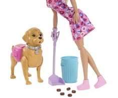 Mattel BARBIE WALK AND POTTY lėlės rinkinys (JJB46)