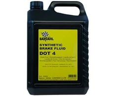Bardahl 5 l DOT4 stabdžių skysčio sintetinis.