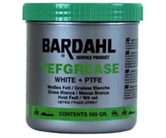 Bardahl 500g tepalo, „Tefgrease Baltas“ + PTFE (74205)