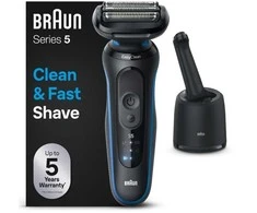„Braun“ 5 serijos elektrinis skustuvas „SmartCare Center“ 52-B7000CC mėlynas