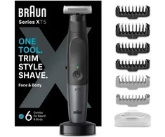 Barzdaskutė Skustuvas Braun serija XT5300 veidui + kūnui + kelionėms