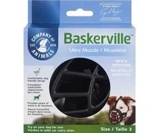 Baskerville Baskerville Ultra-3 snukis juodas