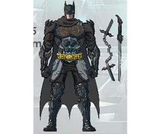 BATMAN 6' figūrėlė Ninja Strike, 6074676