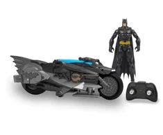 dc BATMAN RC transporto priemonė su figūrėle Batcycle, 6072896