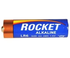 Baterie 10 Szt Alkaliczne Rocket LR06 AA 1,5V LR6 Bateria Rinkinys Paluszki