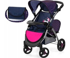 Bayer Design Bayer - Dolls Pram Twin Star (39454AA)