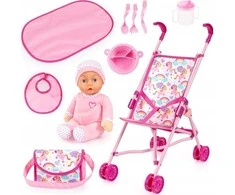 Bayer Design Bayer - Doll’s Umbrella Stroller (30585AB)