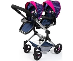Bayer Design Bayer - Twin Pram - Neo - Violetinė (26254AA)