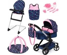 Bayer Design Bayer - Dolls pram Xeo deluxe set (17016AD)