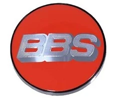 BBS centrinis dangtelis ø56 mm sidabrinis/raudonas „Nürburgring“ leidimas