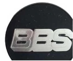 BBS centrinis dangtelis ø 56,0 mm sidabrinis/juodas