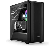 „be quiet! Shadow Base 800 Juodas“, Midi bokštas, PC, Juoda, ATX, EATX, micro ATX, Mini-ITX, Akrilnitrilo butadieno stirenas (ABS), Plienas, Grūdintas stiklas, 18 cm