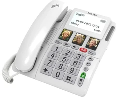 Bea-fon Mobile „Beafon ML10 LTE“, 4G stacionarus mobilusis telefonas su SOS siųstuvu, baltas