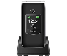 Bea-fon Mobile Beafon SL605 LTE, Atverčiamas, Viena SIM, 6,1 cm (2.4"), 1,3 MP, 1050 mAh, Juoda