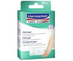 Beiersdorf Filtro žiedas, Hansaplast, Ø2,2 cm, baltas, PP, lipnus