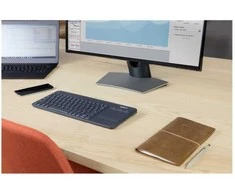 Belaidė klaviatūra Logitech K400 Plus, juoda