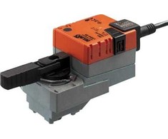 BELIMO vožtuvo variklis LR24A-SR, AC/DC 24 V, moduliuojantis 2–10 V DC, 5 Nm, veikimo laikas 90 sek.