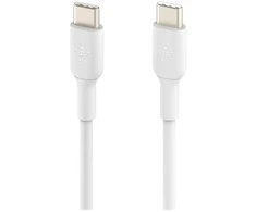 Kabelis USB Belkin USB-C - USB-C 1 m Baltas (CAB003BT1MWH2PK)
