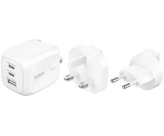 Belkin BOOST Charge 70W įkroviklis, 2xUSB-C, PD, 1xUSB-A, wh.WCH018hqWH