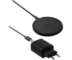 Belkin Įkroviklis bezprzewodowa 15W, maitinimo šaltinis 20W, juoda