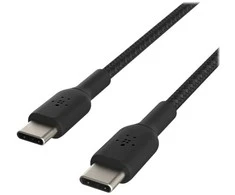 Kabelis USB Belkin USB-C - USB-C 2 m Juodas (CAB004BT2MBK)