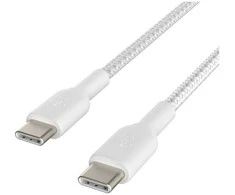 Kabelis USB Belkin USB-C - USB-C 2 m Baltas (CAB004BT2MWH2PK)