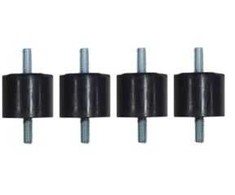 Benefit Vibracijos slopintuvai - Maksimali apkrova: 70 kg vienam vienetui, 30x20x60 mm, M8