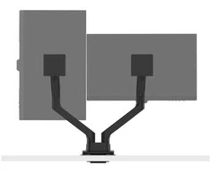 Laikiklis BENQ BDH01 DUAL ERGO ARM ? KAASUJOUSINÄYTÖNVARSI 17?45", 2?20 KG, VESA 75/100