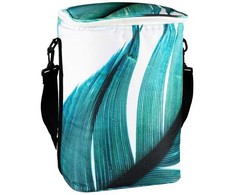 Collar Cooler Smidig Fjäder - H35, B25x19cm - PP - Nylon - Turkos