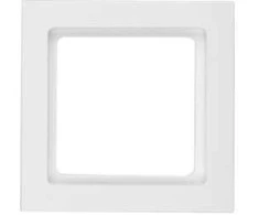 Hager Polo 10116099 Berker Q.3 Vieno rėmo horizontalus/vertikalus baltas aksomas 10116099