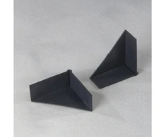 KAN Apsauga briaunoms ir kampams 3D kampas, 2 000 mm, 70 x 28 mm ilgis: 70 mm, polietilenas, juoda dėžutė