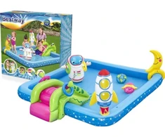 Bestway 53126, Karkasinis baseinas, Stačiakampis, 2 metai, Mėlyna