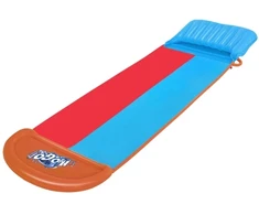 Bestway H2OGO! Dviguba vandens čiuožykla su cunamio purslų rampa 4,88 m, Sodo vandens čiuožykla, 3 metai, 4720 mm, 2,41 kg