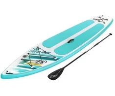 Bestway „Hydro-Force“ 10'6" x 31" x 4,75" / 3,20 m x 79 cm x 12 cm „Aqua Glider“ komplektas, irklentė (SUP), įvairiaspalvė, 110 kg, spalvota dėžutė, DĖMESIO! APSAUGA NUO SKENDIMO NETURI! TIK PLAUKIKAMS!, 3200 mm