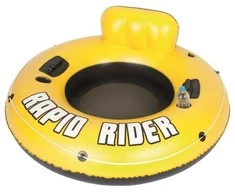 Bestway „Hydro-Force Rapid Rider“ viengubas upės pripučiamas čiuožykla 1,22 m, daugiaspalvis, plūduriuojantis čiuožykla, raštas, berniukams/mergaitėms, 90 kg, EN ISO 25649