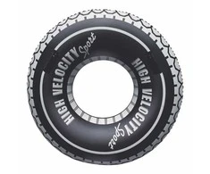 Bestway Pripučiama didelio greičio padangos kamera F1.19m, Juoda, Pilka, Plaukimo ratas, Paveikslėlis, Vinilas, 12 metai, 119 cm