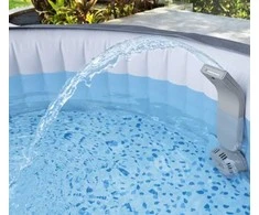 Bestway Lay-Z-Spa raminantis LED SPA krioklys, Bestway, pilkas, 7 spalvos, EMC/EN60598/UL/FCC, baterija, 460 mm