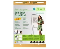 „Bi-Office FL1217507“, Apverčiamųjų lentų bloknotas, Balta, Popierius, Paprastas, 80 g/m², Statinis