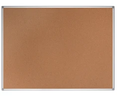 Bi-Silque Earth Maya, Fiksuota skelbimų lenta, Mediena, Kamštis, 1200 x 900 mm, Aliuminis, Aliuminis