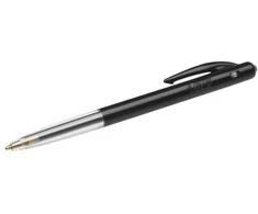 BIC M10 Clic Medium, Segtukas, Užsegamas ištraukiamas rutulinis rašiklis, Juoda, 50 vnt., Vidutinio dydžio